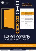 RODO - Dzień otwarty w Ministerstwie Cyfryzacji RODO - Dzień otwarty w Ministerstwie Cyfryzacji